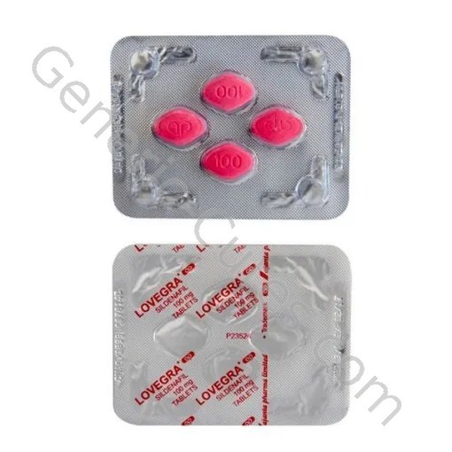 Lovegra 100mg (Sildenafil Citrate)