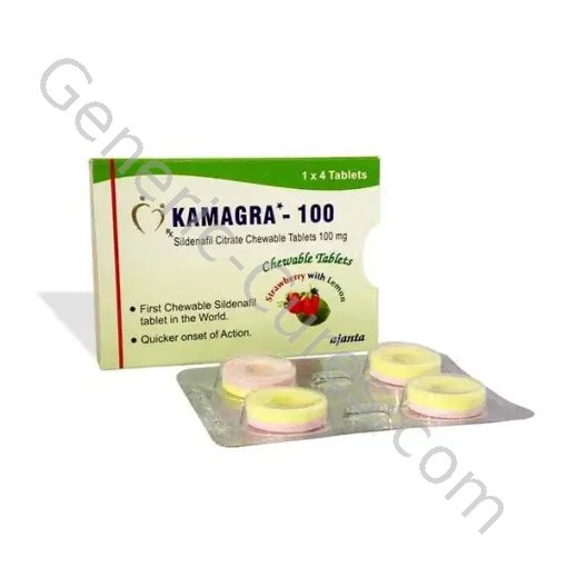 Kamagra Polo Chewable 100mg (Sildenafil Citrate)