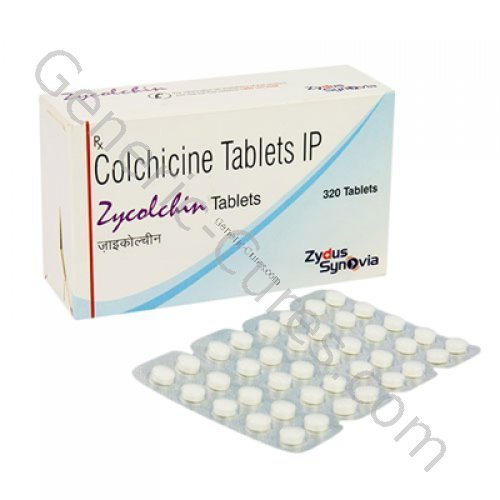 Colchicine (Zycolchin) 0.5 mg Tablet