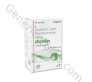 DUOLIN ROTACAPS (LEVOSALBUTAMOL/IPRATROPIUM)