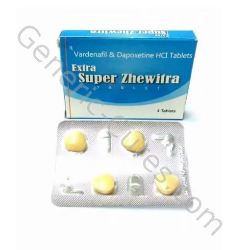 EXTRA SUPER ZHEWITRA (VARDENAFIL/DAPOXETINE)