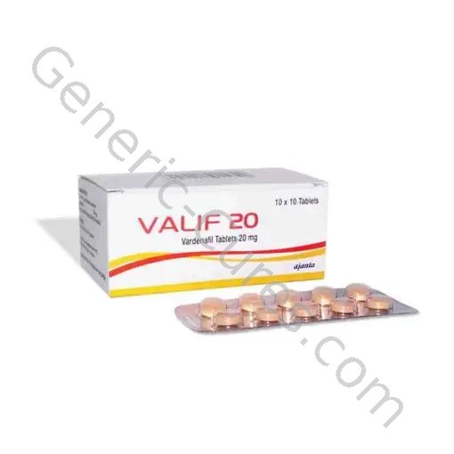VALIF 20MG (VARDENAFIL)
