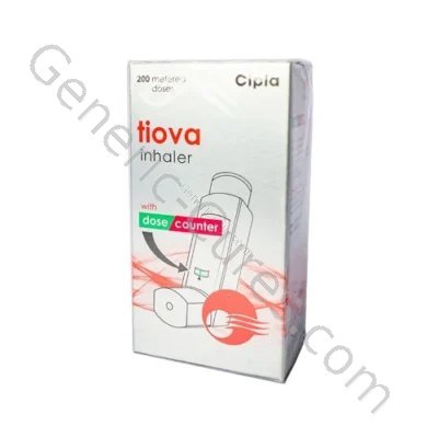 Red Asthma Inhaler (Tiotropium Bromide) – 9MCG