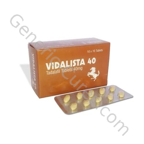 Vidalista 40mg (Tadalafil)