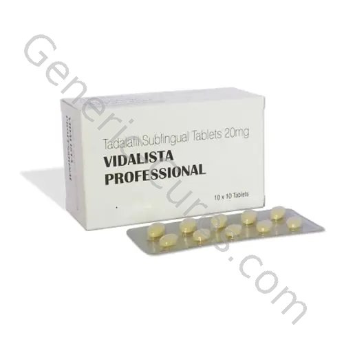 Vidalista Professional 20mg (Tadalafil)