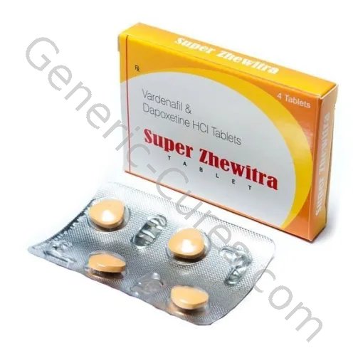 SUPER ZHEWITRA (VARDENAFIL/DAPOXETINE)