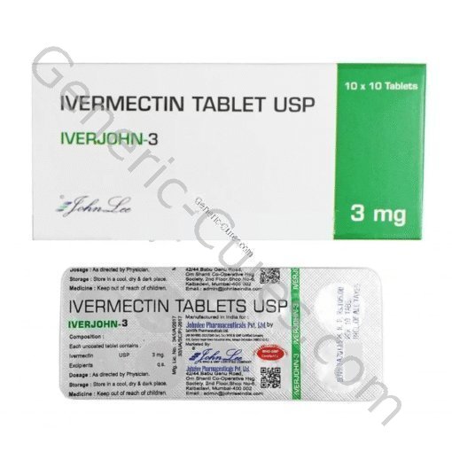 Ivermectin 3mg (Iverjohn)