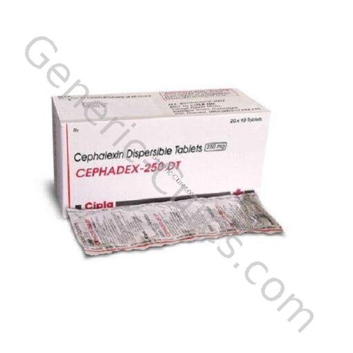 Cephalexin 250mg (Cephadex DT)