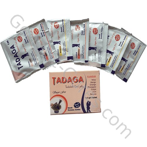 Tadaga Oral Jelly (Tadalafil)