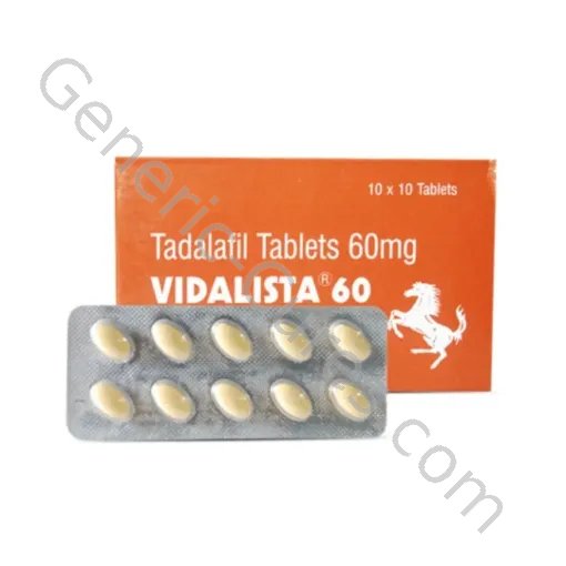 Vidalista 60mg (Tadalafil)