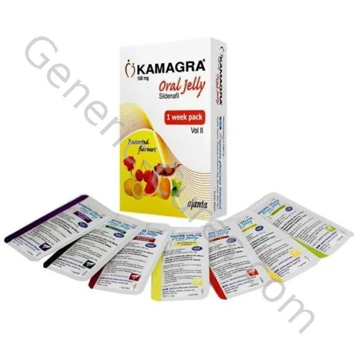 Kamagra week Oral Jelly pack (Sildenafil Citrate)