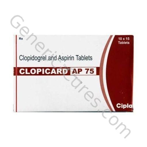 Clopicard AP 75 (Aspirin + Clopidogrel)