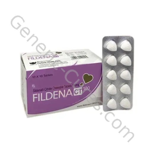 Fildena CT 100mg (Sildenafil Citrate)