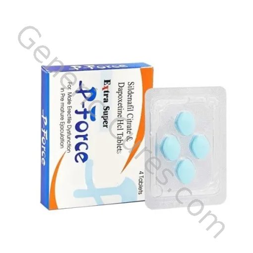 EXTRA SUPER P FORCE 100MG (SILDENAFIL/DAPOXETINE)