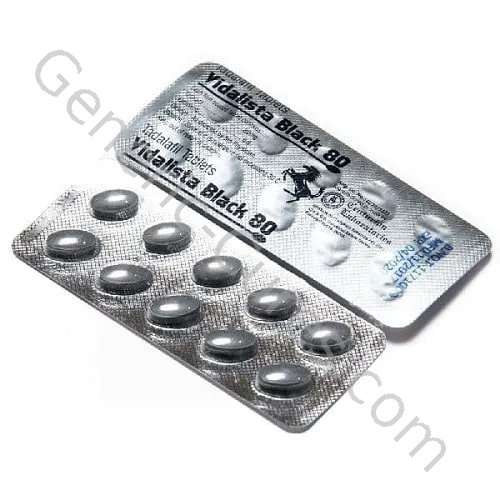 Vidalista Black 80mg (Tadalafil)