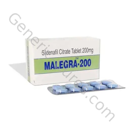 Malegra 200mg (Sildenafil Citrate)
