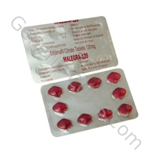 Malegra 120mg (Sildenafil Citrate)