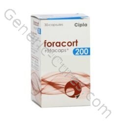 FORACORT ROTACAPS 200MCG (BUDESONIDE / FORMOTEROL)