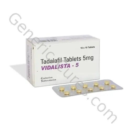 Vidalista 5mg (Tadalafil)
