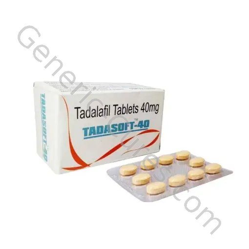 TADASOFT 40MG (TADALAFIL)