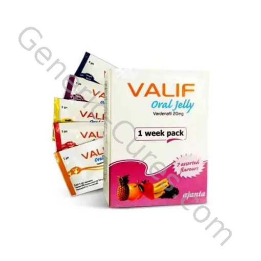 VALIF ORAL JELLY (VARDENAFIL)