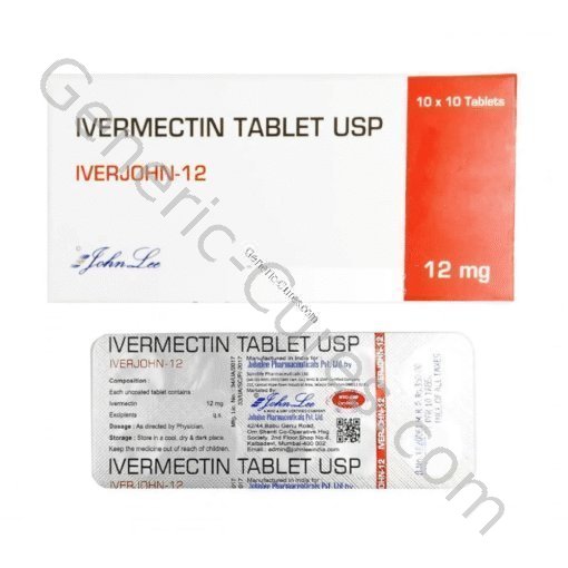 Ivermectin 12mg (Iverjohn)