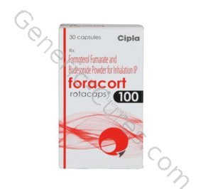 FORACORT ROTACAPS 100MCG (BUDESONIDE/FORMOTEROL)