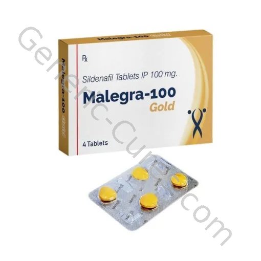 Malegra Gold 100mg (Sildenafil Citrate)