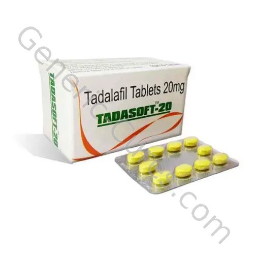 TADASOFT 20MG (TADALAFIL)