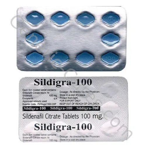 SILDIGRA 100 MG (SILDENAFIL CITRATE)